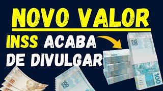 INSS ACABA DE DIVULGAR: AUMENTO DO VALOR DAS APOSENTADORIAS PARA 2024