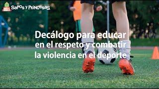 El respeto y los valores en el deporte