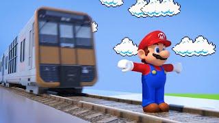 Mario's Most EPIC Fails in Death Animations 