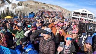 First-ever women's World Cup downhill held on Birds of Prey course