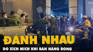 Hơn 40 người chuẩn bị đánh nhau do xích mích lúc bán hàng rong ở phố đi bộ Nguyễn Huệ