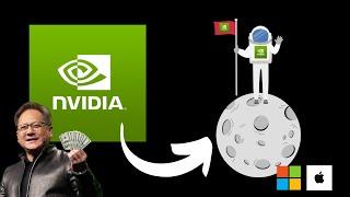 Nvidia Stock Lands on the Moon!