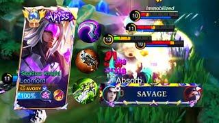 BEST LEOMORD BUILD BY TOP 1 GLOBAL LEOMORD! SAVAGE! - Avory | MLBB