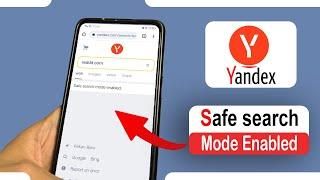 Tips Mengatasi Yandex Tidak Ada Hasil Pencarian Muncul "Safe search mode enabled"