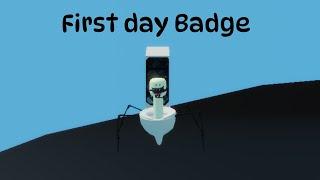 Roblox Ultimate Toilet RP 2 How to get First Day Badge