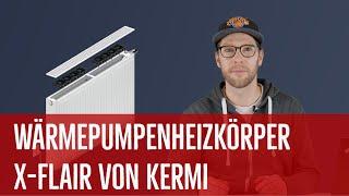 Wärmepumpenheizkörper x-flair von Kermi für Neubau & Sanierung