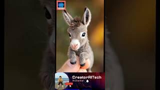 Wow Animals Kid's So Beautiful #shortfeed #cuteanimals #aivideo #shorts