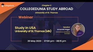 Collegedunia Study Abroad || Study in USA: University of St. Thomas (MN)