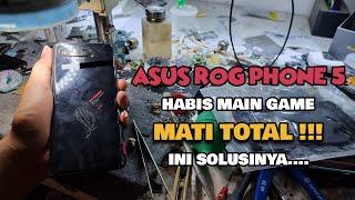 ASUS ROG 5 DEAD !! ASUS ROG 5 MATI TOTAL FIX !!! REBALL CPU RAM