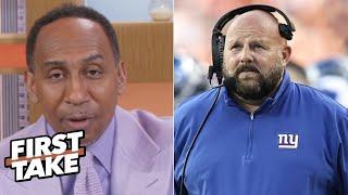 FIRST TAKE | Brian Daboll is destroying the Giants - Stephen A. rips Tommy DeVito loss to Buccaneers