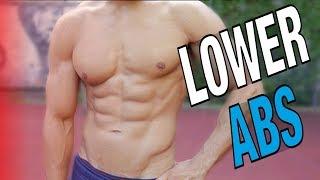 CARA MEMBENTUK LOWER ABS(DI GYM DAN RUMAH)