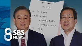 중앙일보-JTBC, 홍준표 前 지사 고소 / SBS