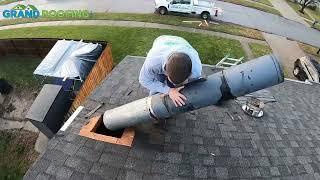 Chimney Removal Roof Repair 12-16-24