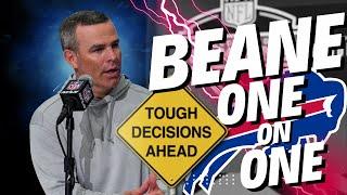 Bills GM BRANDON BEANE on what he WANTS in a WR, how to HANDLE the VETS and GOLFING with TIGER WOODS