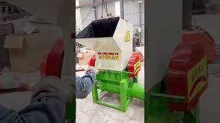 Cheap cost efficient plastic crusher pvc pp pet bottle crushing machine recycling equipment in Asia