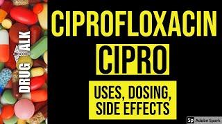 Ciprofloxacin (Cipro) - Uses, Dosing, Side Effects