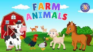 Farm Animal Sounds and Names | Fun English Vocabulary for Kids!