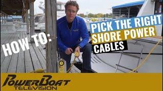 Shore Power Cables | My Boat DIY