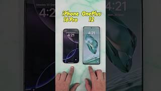 iPhone 16 Pro Vs OnePlus 12 - Speed Test