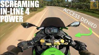 10 Minutes of 250cc Inline Four Screaming [Kawasaki ZX25R Pure Audio]