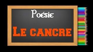 Poésie  Le cancre de Jacques Prévert 