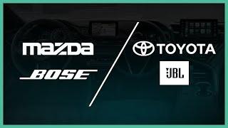 Mazda BOSE vs Toyota JBL (2021 Mazda6 vs 2021 Toyota Camry)