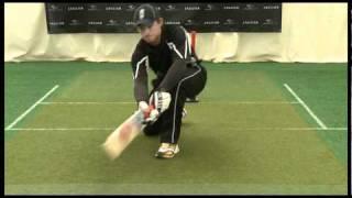 Ian Bell, England Cricketer, teaches the 3 sweep shots at the Jaguar Academy of Sport