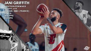 Jani Griffith Highlights 23/24 || NM3 (France) #Lowkeyhoops