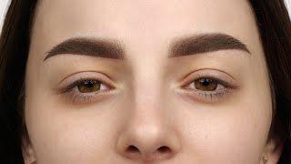 Ombre Brows - overview of the procedure - steps by step