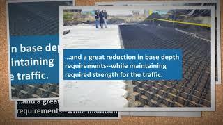 GEOWEB® Geocell Reinforced Concrete Pavements for Roads & Highways