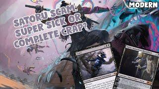 Satoru Scam: Super Sick or Complete Crap? | OTJ Satoru Scam | Modern Prelim | MTGO