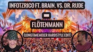 Infotzrico Ft. Brain Vs. Dr. Rude - Flötenmann (Longtimemixer Hardstyle Edit) *Video*