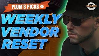 DZ EXCLUSIVES! NO BS Weekly Vendor Reset DECEMBER 10th! The Division 2 #vendorreset