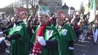 Foaset in Fulda - Kinderumzug 2025 - Die Fuldaer Karnevalsgesellschaft FKG mit dem Prinz von Fulda