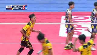 Cinus VC 0 VS 3 Baruna 0-3 | Highlight KEJURNAS U-17 2024 Putra | Moji