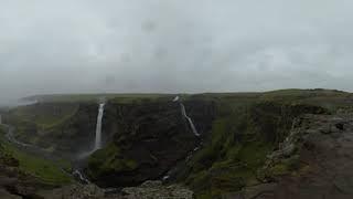 Iceland - Háifoss - August 2021 -  - 360 video viewed best with a VR headset