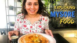 Exploring MYSORE FOOD - Mylari Dosa, Mysore Pak & visiting Mysuru Palace