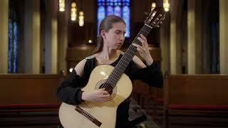 Petra Poláčková performs "El testament D'Amelia" on a Jeffrey R. Elliott classical guitar (2021 USA)