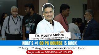 Conceptual Orthopedics PG Course 2025 | The Ultimate Clinical Skill Event for Ortho Residents