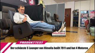 Der schönste S Lounger von Himolla heißt 7911 und hat 4 Motoren