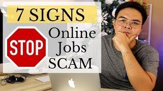 7 Red Flags - How to Avoid Fake Online Jobs Scam