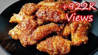 THE SECRET TO MAKE KFC STYLE HONEY GARLIC BUTTER CHICKEN WINGS MADE EASY | A MUST TRY RECIPE!!!