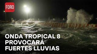 Onda tropical número 8: Veracruz en alerta por lluvias y crecida de ríos - Las noticias