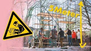 Monster Klettergerüst bauen | Outdoor Spielplatz im Kliemannsland