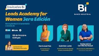 “Leads Academy For Woman: Tercera Edición”