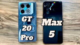 Cubot Max 5 vs Infinix GT20 Pro