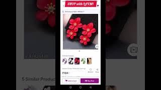 Viral Meesho earrings#trending #diy#viralvideo#viralshort #video#shorts#music#asmr #home#viralshorts