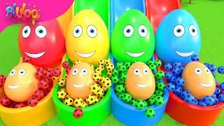 Baby 5 Color Eggs Song | Suprise Eggs | BluLoo Nursery Rhymes & Kids Songs