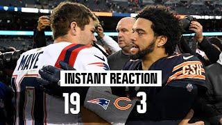 INSTANT REACTION: Drake Maye and Pats get the win vs. Caleb Williams and Bears in rookie QB battle