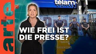 Argentinien: Pressefreiheit in Gefahr | Mit offenen Karten - Im Fokus | ARTE